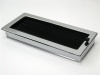 luftgitter chrom 17x37 mit Lamellen luftgitter chrom 17x37 mit Lamellen