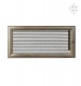 luftgitter Rillendekor schwarz-golden 17x37 mit Lamellen luftgitter Rillendekor schwarz-golden 17x37 mit Lamellen