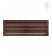 Luftgitter mit feststehenden Lamellen schwarz-kupferfarben 17x48 Luftgitter mit feststehenden Lamellen schwarz-kupferfarben 17x48