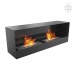 Bio-Ethanol Kamin QUEBEC schwarz Wandkamin Bio-Ethanol Kamin QUEBEC schwarz Wandkamin