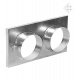 Doppel-Rundanschluss d 125 mm für Luftgitter 17x30 Doppel-Rundanschluss d 125 mm für Luftgitter 17x30