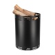 Holzkorb SCHÖSSMETALL BRAZIL Schwarz Holzkorb SCHÖSSMETALL BRAZIL Schwarz