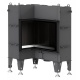 Kamineinsatz BeF Flat 6 L mit 5 kW Inneneck Kamineinsatz BeF Flat 6 L mit 5 kW Inneneck