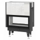 Kamineinsatz BeF Twin VV 10 mit 8-14,5 kW Durchsicht Kamin Raumteiler mit 2 Hebetüren Kamineinsatz BeF Twin VV 10 mit 8-14,5 kW Durchsicht Kamin Raumteiler mit 2 Hebetüren