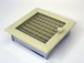 luftgitter Rillendekor cremefarben