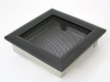 luftgitter Rillendekor anthrazit 17x17