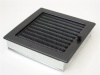luftgitter anthrazit 22x22 mit Lamellen