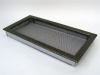 luftgitter schwarz-golden 22x30