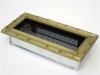 luftgitter diana messing 11x24