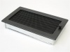luftgitter anthrazit 17x30 mit Lamellen