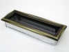 luftgitter messing brniert 11x31