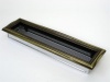 luftgitter messing brniert 11x42