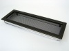 luftgitter schwarz-golden 17x48