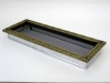 luftgitter diana messing 17x48