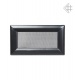 luftgitter Rillendekor  schwarz 11x17
