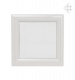 luftgitter Rillendekor wei 22x22