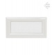 luftgitter Rillendekor wei 11x24