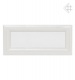 luftgitter Rillendekor wei 11x31