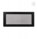 luftgitter  schwarz 17x37