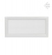 luftgitter Rillendekor wei 17x37